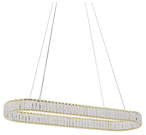 Подвесной светильник Newport CRYSTAL 8242N/100 oval mat.gold