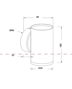 Бра Maytoni Focus S C068WL-01MG