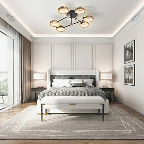 Потолочная люстра Arte Milano Ferrara-71040 277999/6 BK/GD