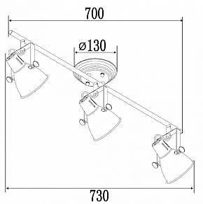 Спот Freya Ibbi FR4276-CW-03-B