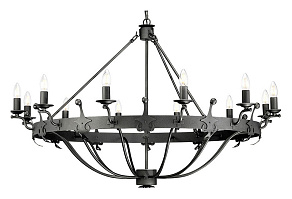 Подвесная люстра Elstead Lighting Windsor Graphite WINDSOR12-GR
