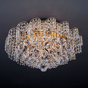 Потолочная люстра Eurosvet Charm 16017/9 золото Strotskis