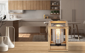 Настольная лампа декоративная Globo Pettey 15497T