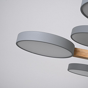 Люстра на штанге Imperiumloft TURNA Gray TURNA-DBL01