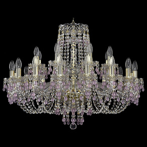 Подвесная люстра Bohemia Art Classic 11.24 11.24.16+8.300.Gd.V7010