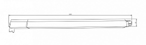 Накладной светильник Maytoni Basis TR000-1-24W4K-W