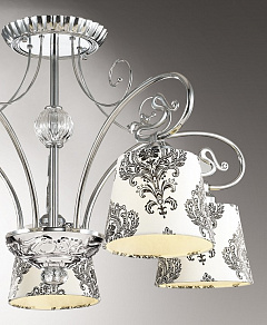 Люстра на штанге Odeon Light Alba 2926/5C