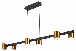 Подвесной светильник Natali Kovaltseva LOFT LED LED LAMPS 81129/6C BRASS BLACK