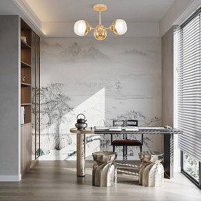 Люстра на штанге Arte Milano Napoli-327007 327007/3 GD