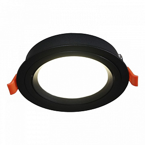 Встраиваемый светильник Reluce Technical  53026-9.0-001RLD GX53 BK