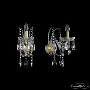 Бра Bohemia Ivele Crystal 1411 1411B/1/160/XL G