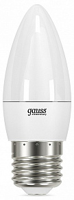 Лампа светодиодная Gauss Led Elementary Candle E27 6Вт 3000K 33216