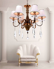 Подвесная люстра LUMINA DECO Rifossa LDP 9012-6