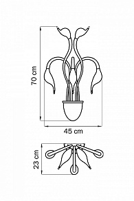 Бра Lightstar Cigno Collo 751657