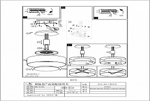 Подвесной светильник Eglo Romao 1 95331