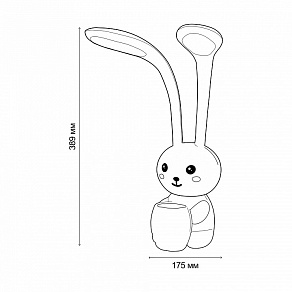 Настольная лампа декоративная Uniel ULM UL-00011722