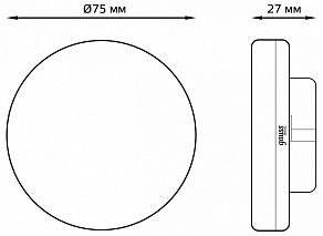 Лампа светодиодная Gauss Basic GX53 8.5Вт 4100K 10849292