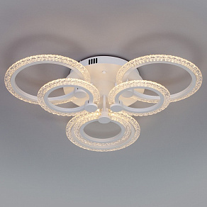 Потолочная люстра Eurosvet Wellen 90226/6 белый