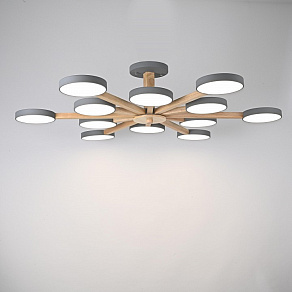 Люстра на штанге Imperiumloft TURNA Gray TURNA-B01