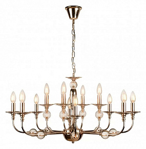 Подвесная люстра iLamp Aura 1030-8+4GD