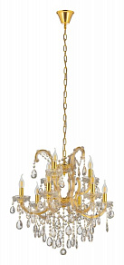 Подвесная люстра LUMINA DECO Eliza LDP 7030-6+3 GD