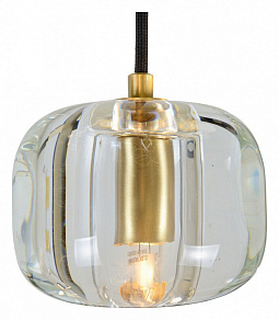 Подвесной светильник Belfast Pansy 6214-1 BR CL