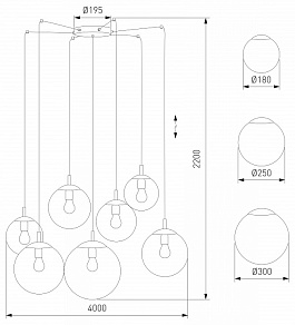 Подвесной светильник TK Lighting Esme 5385 Esme