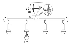 Спот Globo Kimberly 56044-4
