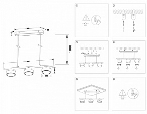 Подвесной светильник Ambrella TN TN71032