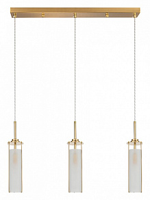 Подвесной светильник Indigo Torcia 11038/3P Brass