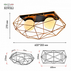 Накладной светильник Rivoli Raila Б0053046