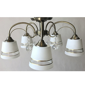 Люстра на штанге Imex MD.0345 MD.0345-5-S AB