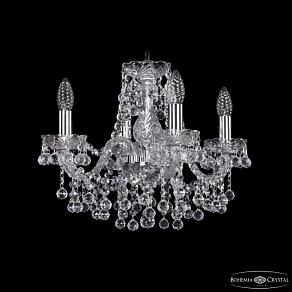 Подвесная люстра Bohemia Ivele Crystal 1409 1409/4/141 Ni