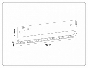 Накладной светильник Ambrella Light TRACK SYSTEM GL2360