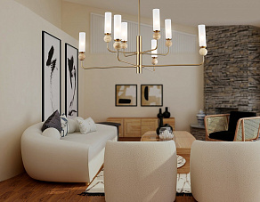 Люстра на штанге Ambrella Light LH LH53252