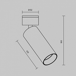 Светильник на штанге Maytoni FOCUS LED C055CL-L12W2.7K-W-W