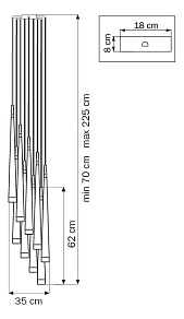 Подвесной светильник Lightstar Punto 807086
