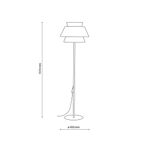 Торшер TK Lighting Kalum 16225 Kalum
