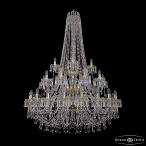 Подвесная люстра Bohemia Ivele Crystal 1403 1403/20+10+5/400/h-160/3d G