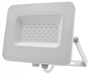 Настенно-потолочный прожектор Jazzway  PFL-30W RGB WH IP65