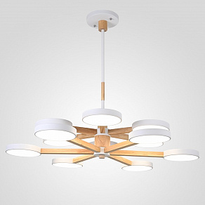 Люстра на штанге Imperiumloft TURNA White TURNA-DBL01