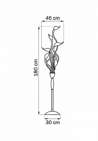 Торшер Lightstar Cigno Collo 751767