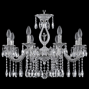 Подвесная люстра Bohemia Ivele Crystal 7101 71401/8/210 A NW FA10S