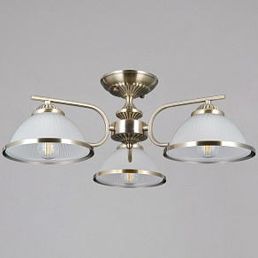 Люстра на штанге ILLUMICO  IL0891-3CSQ-26 AB ELITE