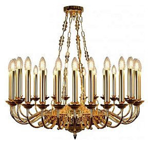 Подвесная люстра iLamp Louvre MD8551-30 GD