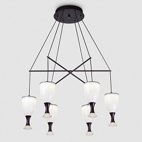 Подвесная люстра LED4U 6409 6409-6 Brown