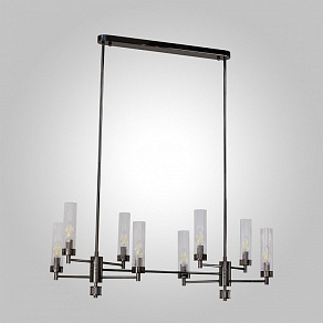 Люстра на штанге AM-Group INDIGO INDIGO SPL8 PEARL BLACK