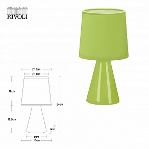Настольная лампа декоративная Rivoli Edith Б0057268