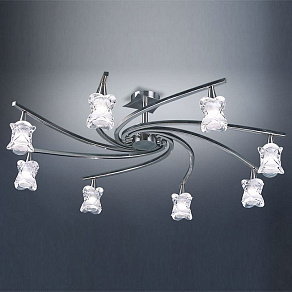 Люстра на штанге Mantra Rosa del desierto 0035