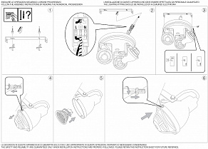 Спот Ideal Lux Bob Mini BOB MINI PL3
